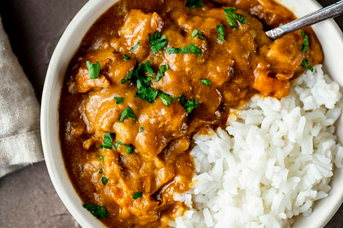 Japanese curry with Rice