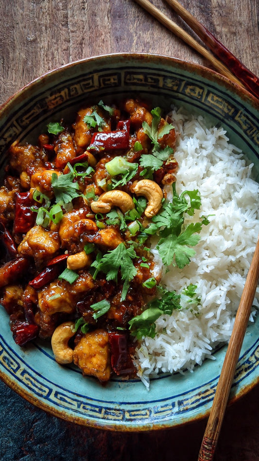 Kung Pao with Rice (Kong Poh)