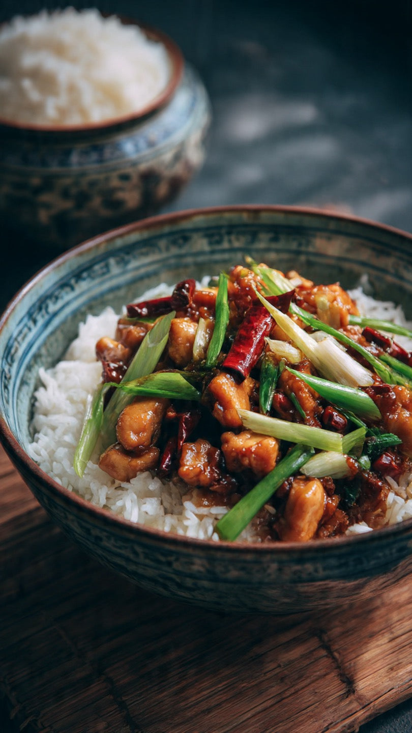 Kung Pao with Rice (Kong Poh)