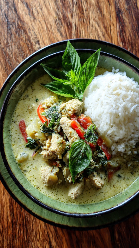 Green Curry with Rice