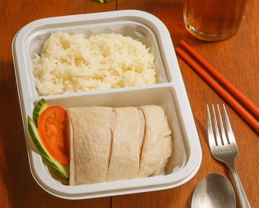 Hainanese Chicken with Rice