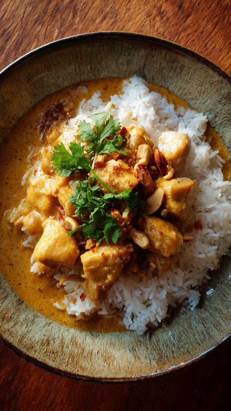 Massaman Chicken Curry with Rice