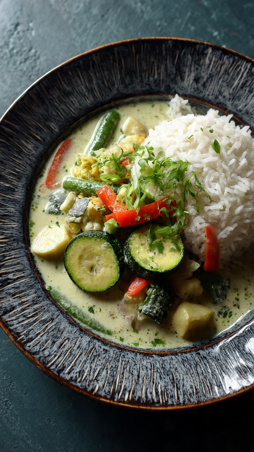 Green Curry with Rice