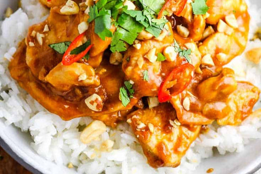 Chicken Satay with Rice
