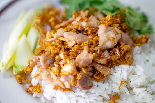 Garlic Pork Rice