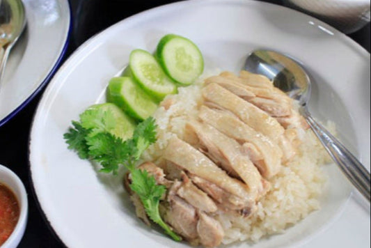 Hainanese Chicken with Rice
