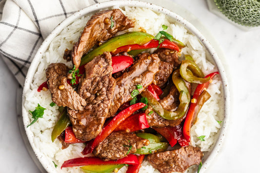 Black Pepper Stir-Fry with Rice